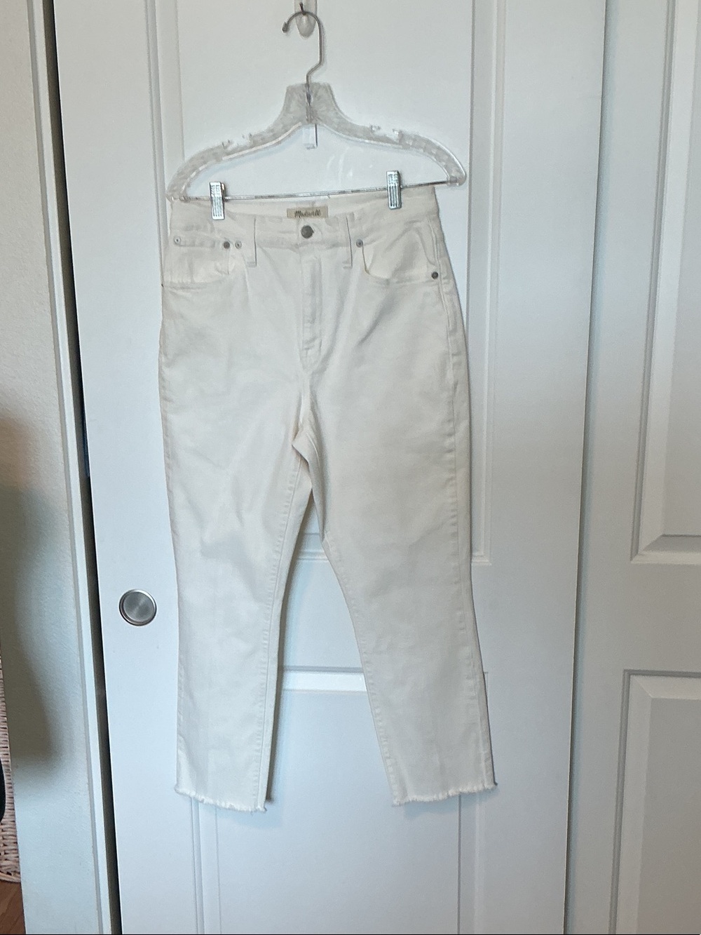 Madewell The High-Rise Slim Crop Boyjeans 28